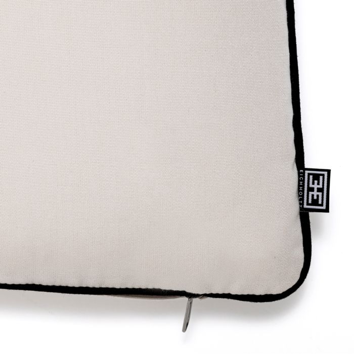 Coussin de dossier extérieur blanc et noir | Eichholtz Universal