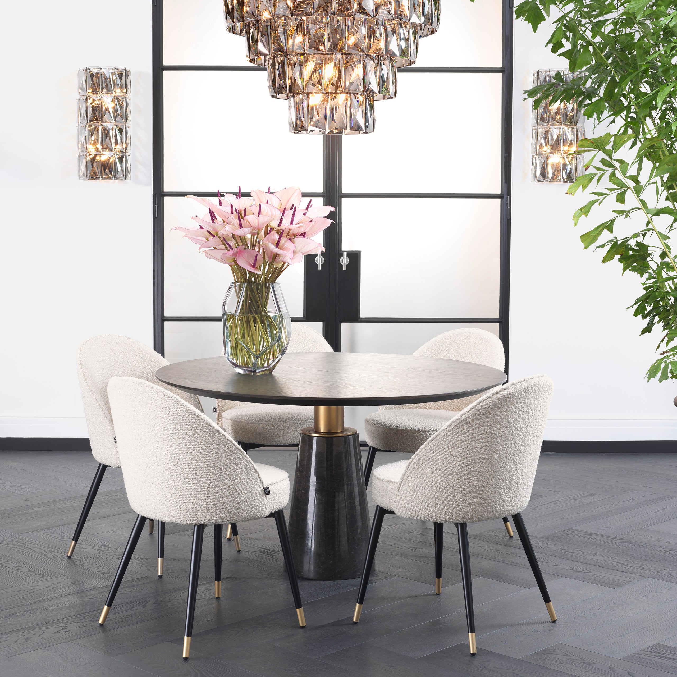 Applique en nickel | Eichholtz Amazone - vue d'ambiance | REMO-HOME