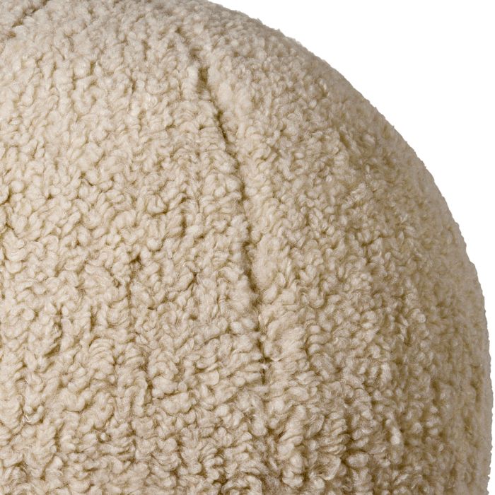 Coussin rond molletonné crème | Eichholtz Palla L
