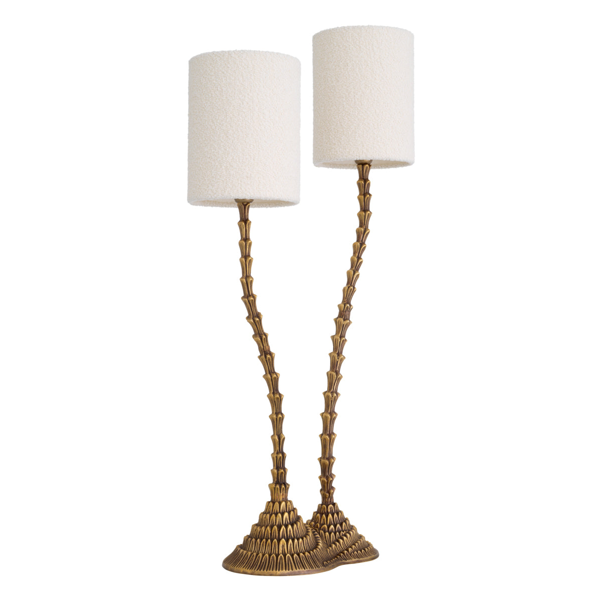 Lampe de table en laiton vintage avec abat-jour | Eichholtz Forenza - vue d'ambiance | REMO-HOME