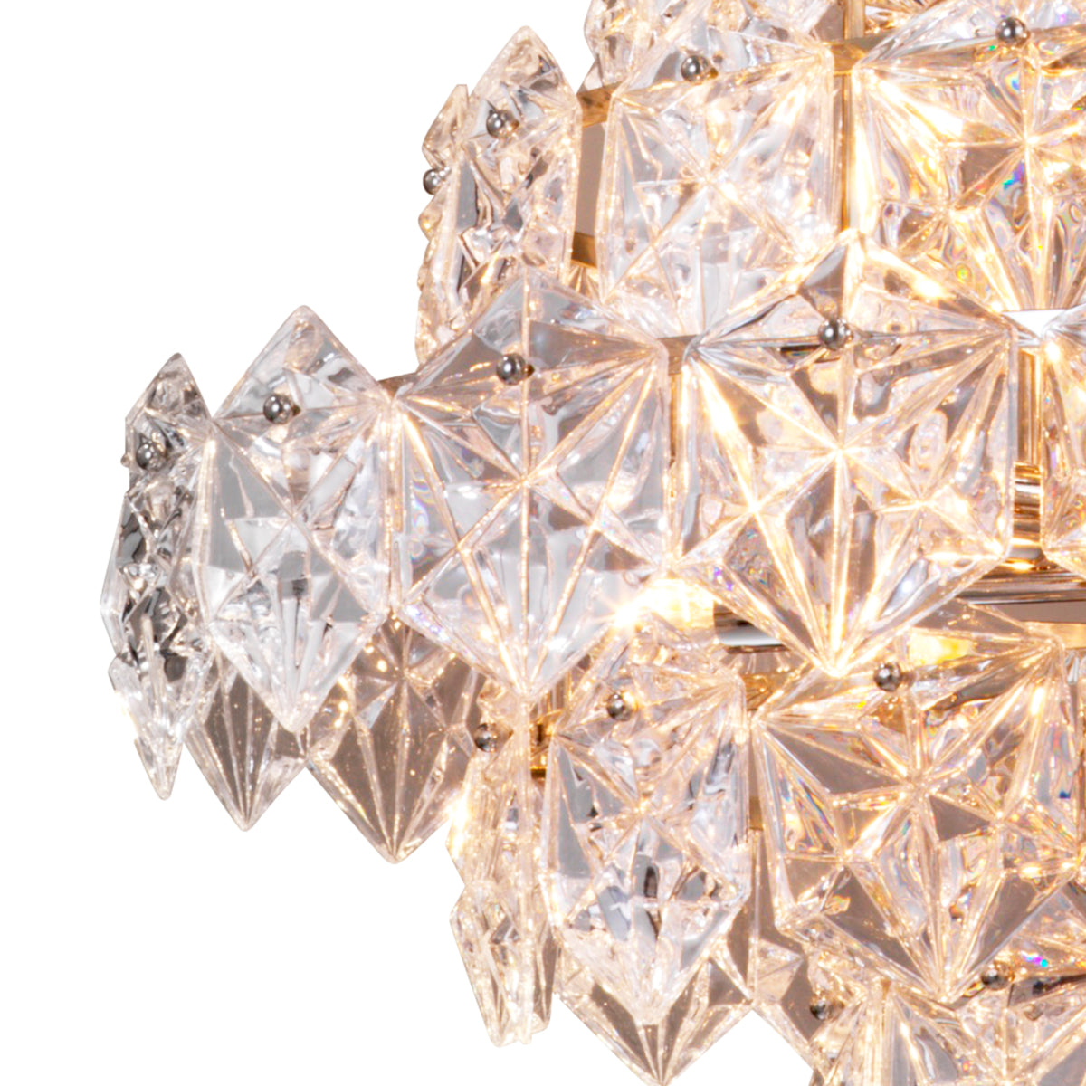 Chandelier en nickel | Eichholtz Hermitage L - vue d'ambiance | REMO-HOME