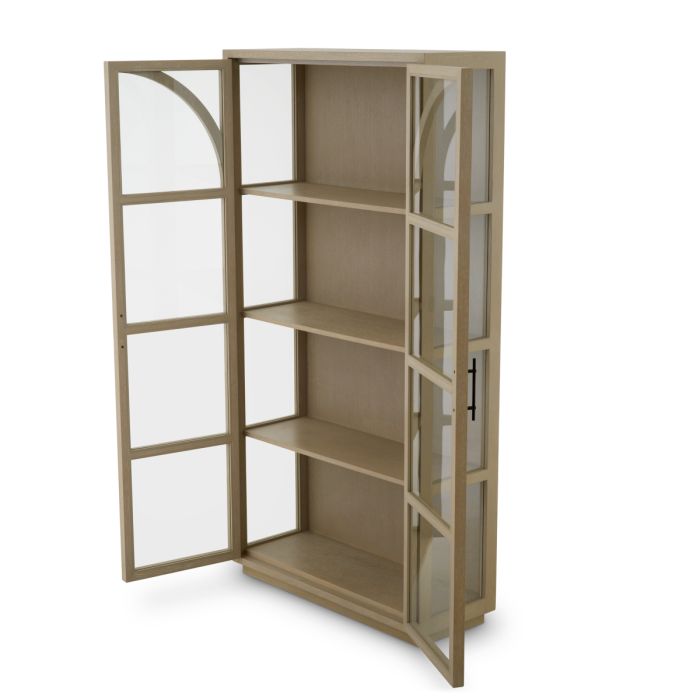 Vitrine en chêne blanchi | Eichholtz San Bernardino