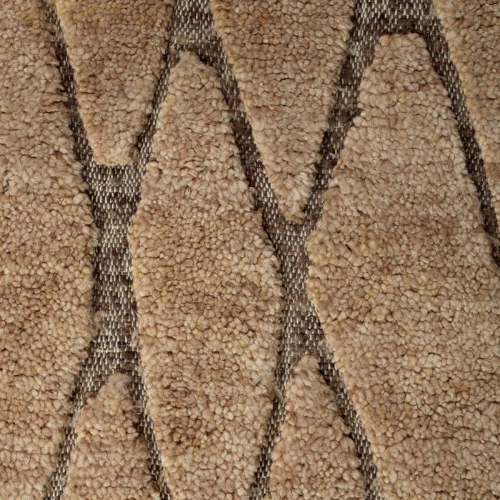 Tapis en laine beige et marron 200 x 300 cm | Eichholtz Coralie