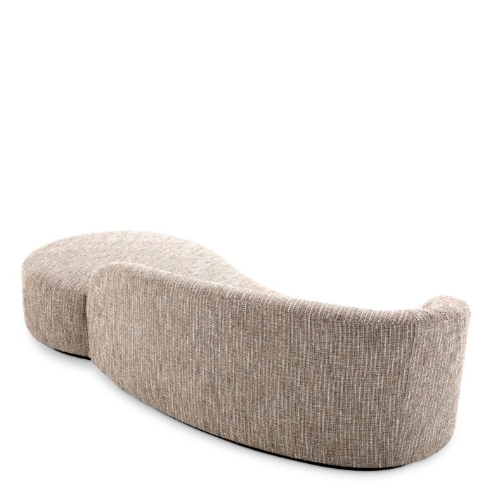 Canapé 2-3 places en tissu Mademoiselle beige | Eichholtz Bernd
