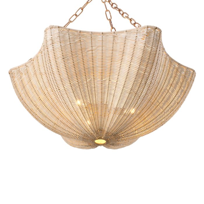 Lustre doré en rotin | Eichholtz Los Palmos