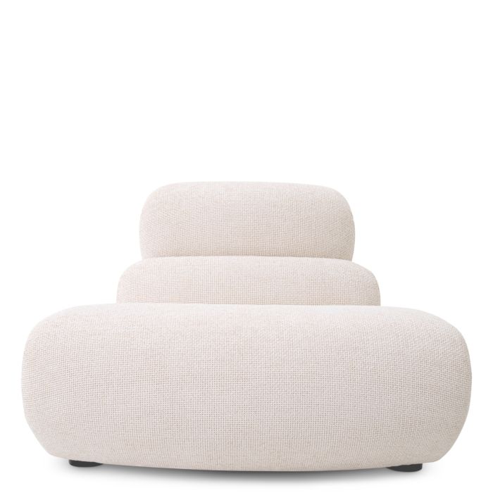 Module d'angle extérieur tissu blanc cassé | Eichholtz Lindau