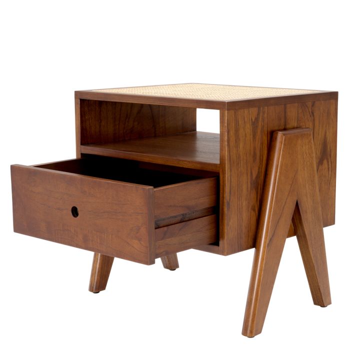 Table de chevet en bois marron | Eichholtz Latour