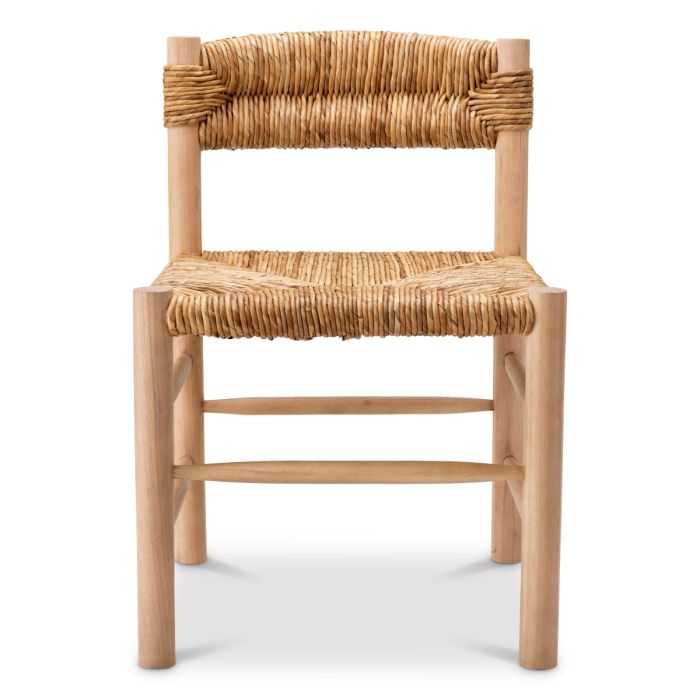 Chaise de salle à manger marron en rotin | Eichholtz Cosby
