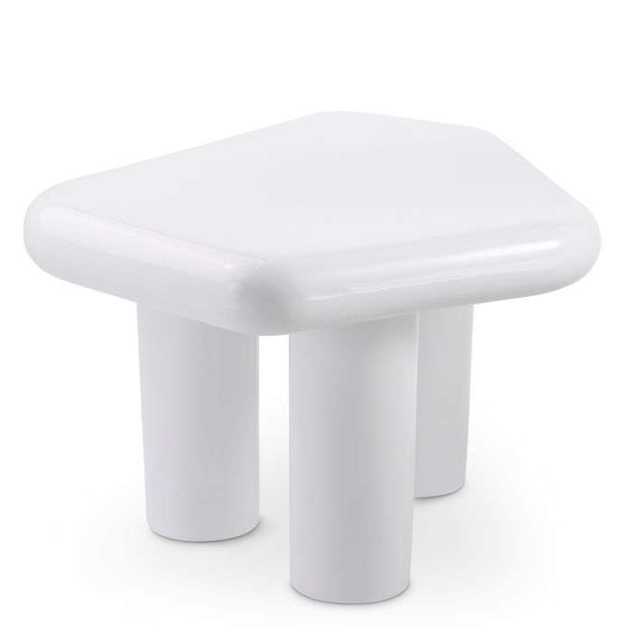 Table d'appoint en résine blanche | Eichholtz Matiz