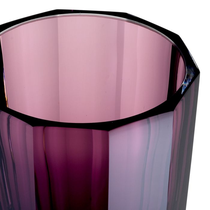Vase en verre soufflé violet | Eichholtz Chavez L