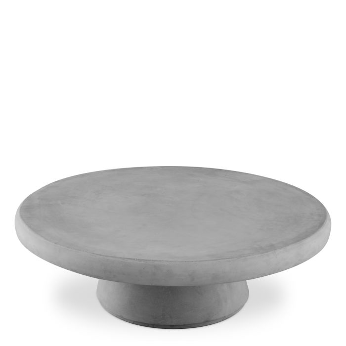 Table basse extérieur en béton gris | Eichholtz Cleon