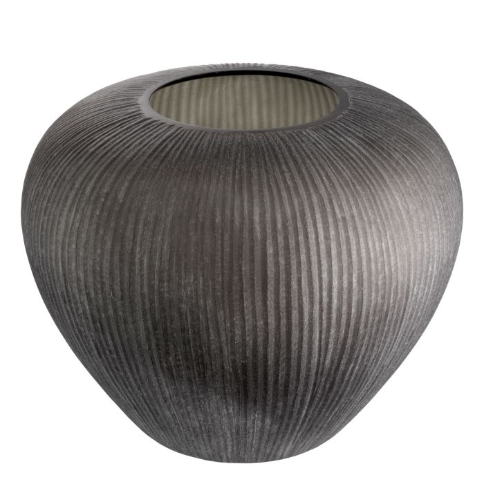 Vase en verre soufflé marron foncé | Eichholtz Bayly