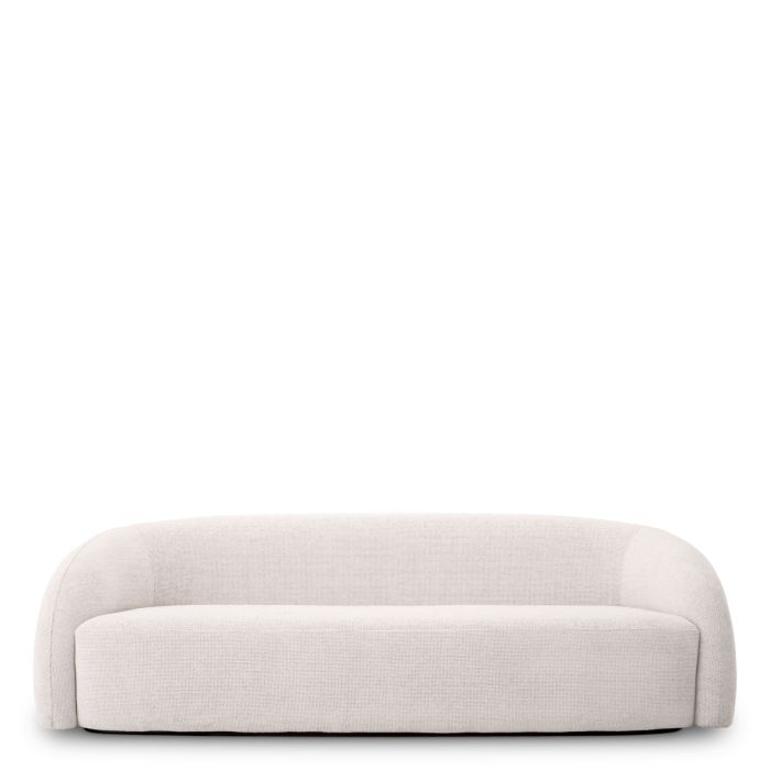 Canapé 3 places en tissu blanc cassé | Eichholtz Novelle