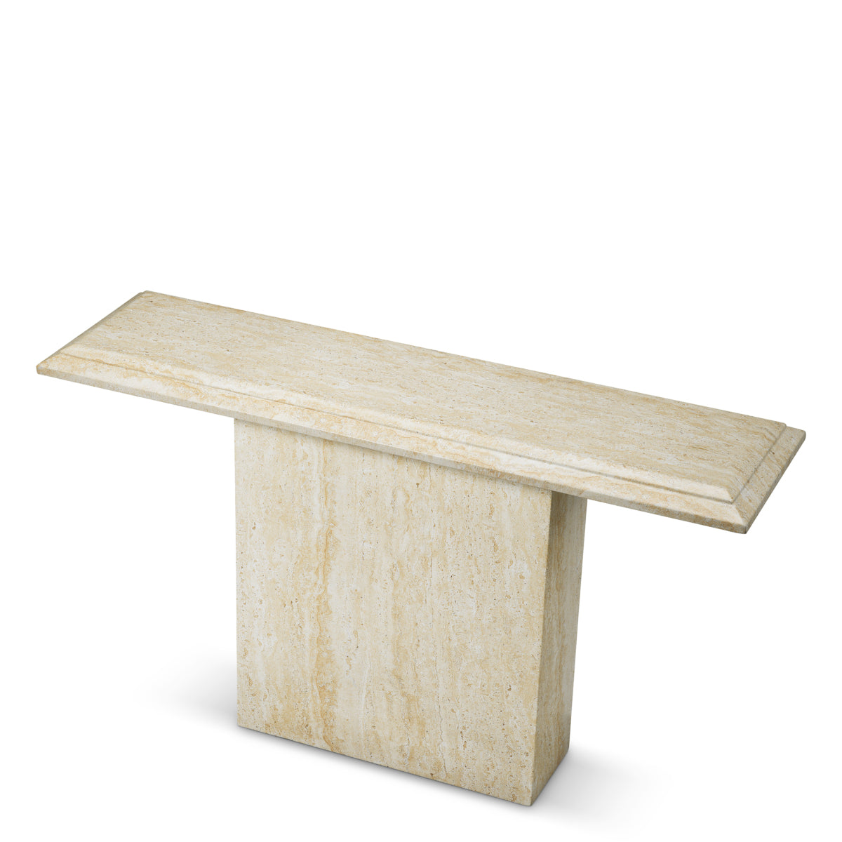 Table console extérieure en faux travertin | Eichholtz Charles - vue d'ambiance | REMO-HOME