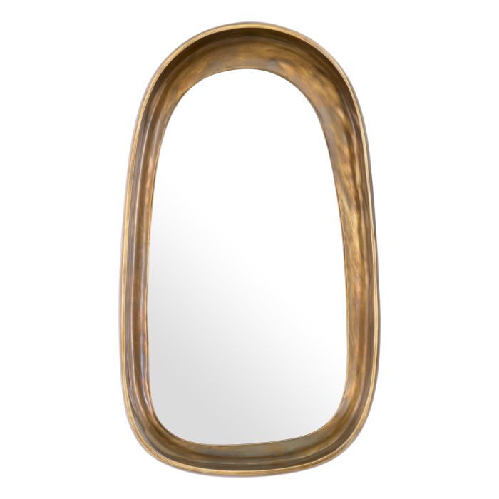 Miroir oval en laiton vieilli | Eichholtz Sandals L