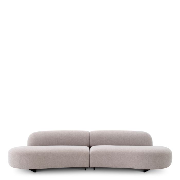 Canapé d'extérieur modulable 4-5 places gris | Eichholtz Bjorn S