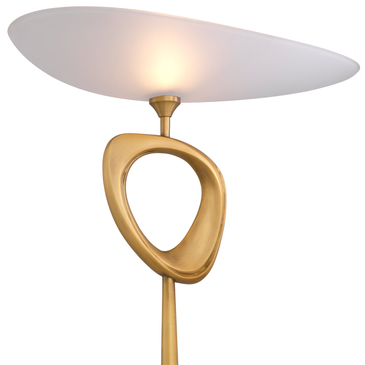 Lampadaire en laiton antique | Eichholtz Celine - vue d'ambiance | REMO-HOME