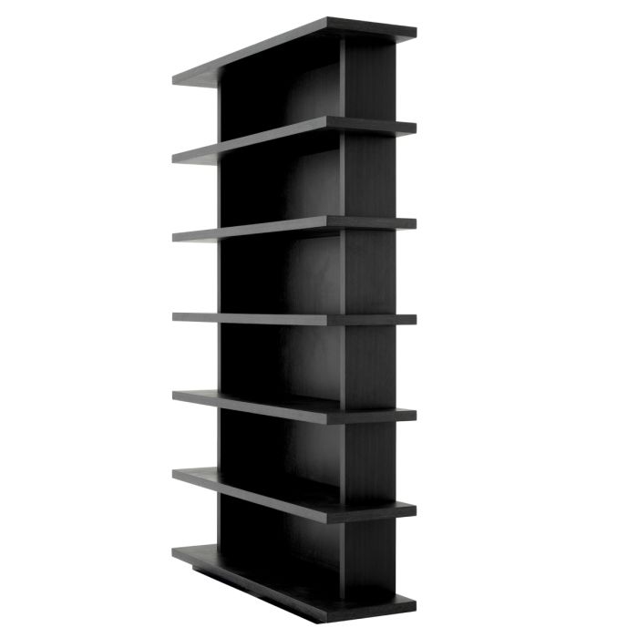 Bibliothèque en chêne gris anthracite | Eichholtz Malibu