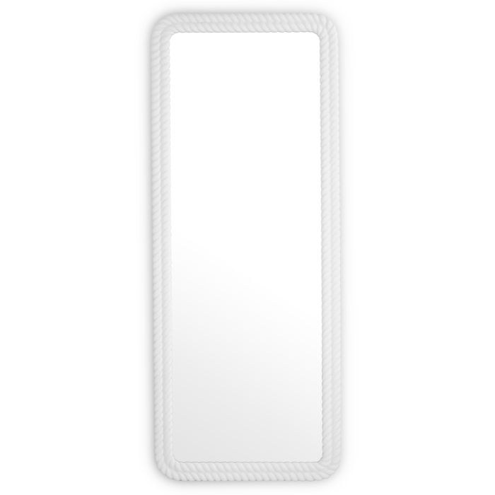 Miroir rectangulaire en bois blanc | Eichholtz Viviana