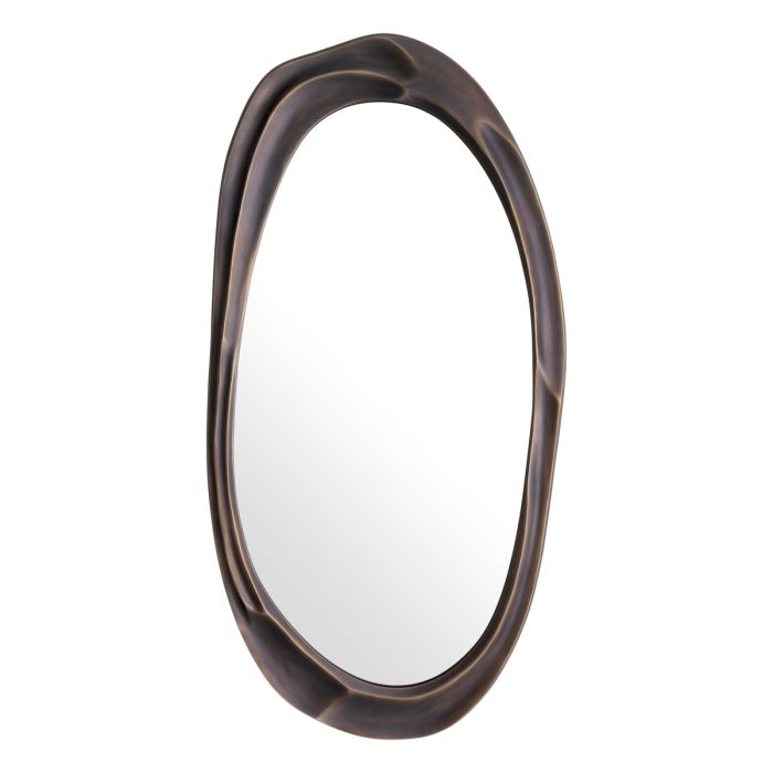 Miroir oval en bronze | Eichholtz Karma M