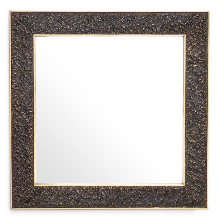 Miroir carré en bronze | Eichholtz Risto