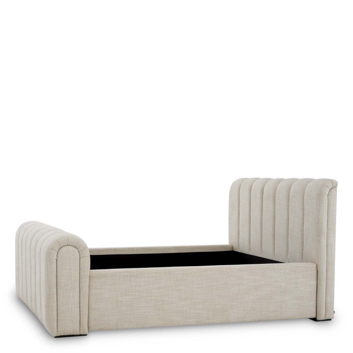 Cadre de lit en albury beige | Eichholtz Kayden - vue d'ambiance | REMO-HOME
