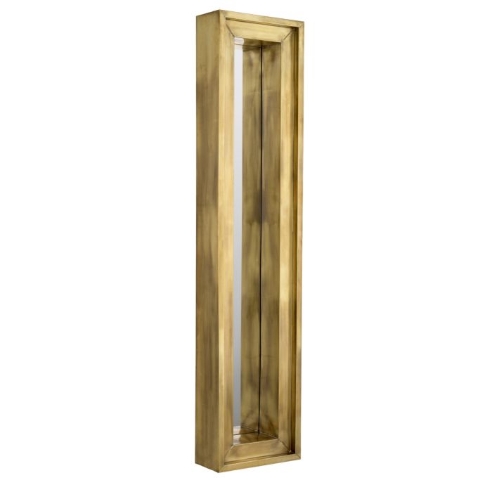 Miroir rectangulaire en laiton vieilli | Eichholtz Magenta S