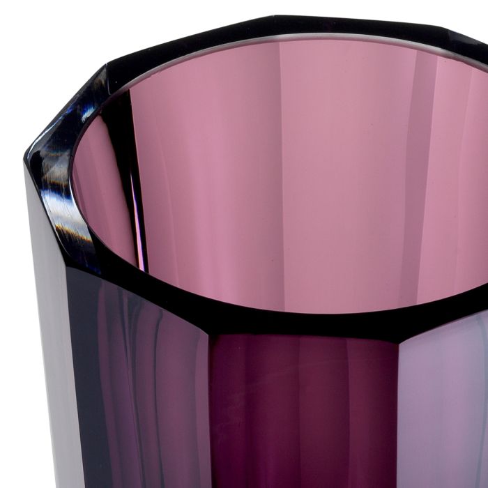 Vase en verre soufflé violet | Eichholtz Chavez S
