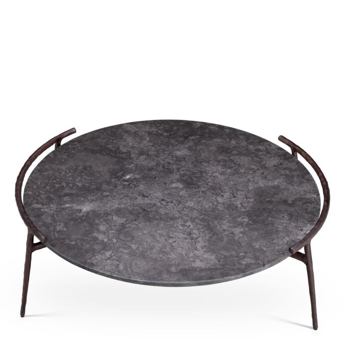 Table basse en marbre gris | Eichholtz Arca