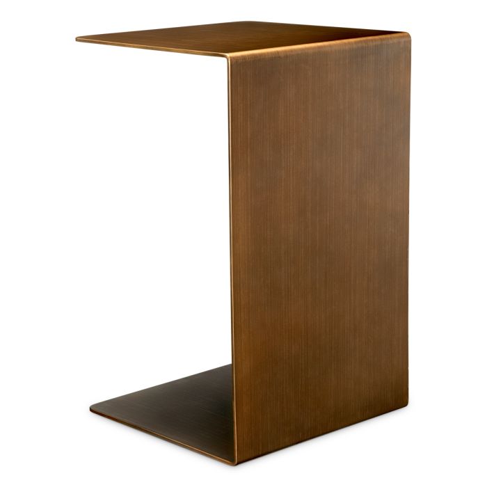 Table d'appoint en laiton brossé | Eichholtz Panarea