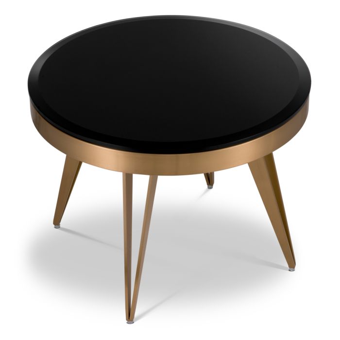 Table d'appoint en laiton brossé | Eichholtz Rocco