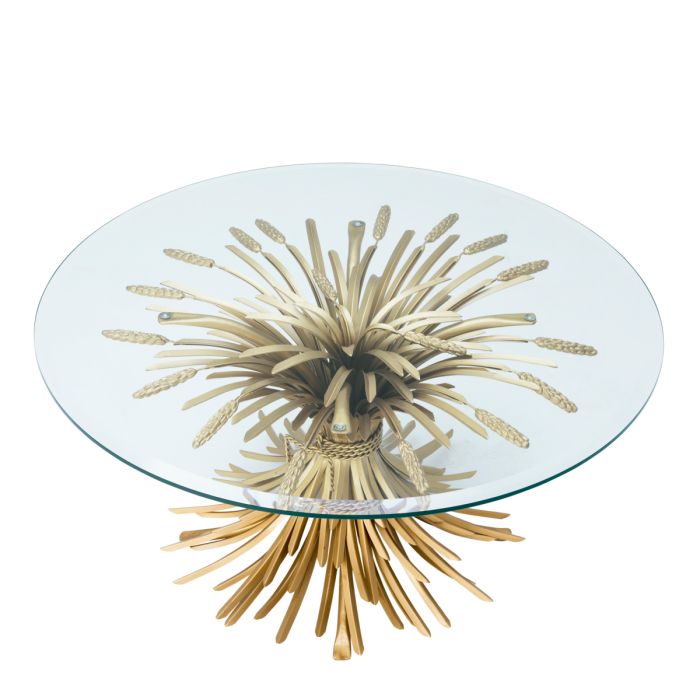 Table basse en laiton brossé | Eichholtz Bonheur