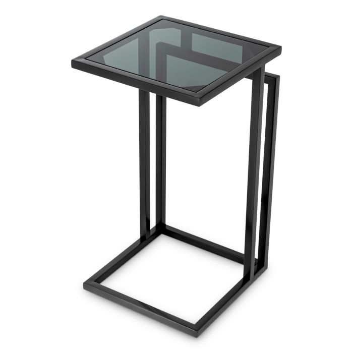 Table d'appoint en bronze et verre fumé | Eichholtz Marcus
