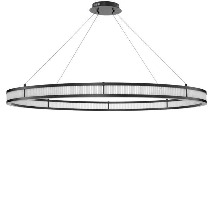 Lustre en bronze et en verre mat | Eichholtz Damien XL