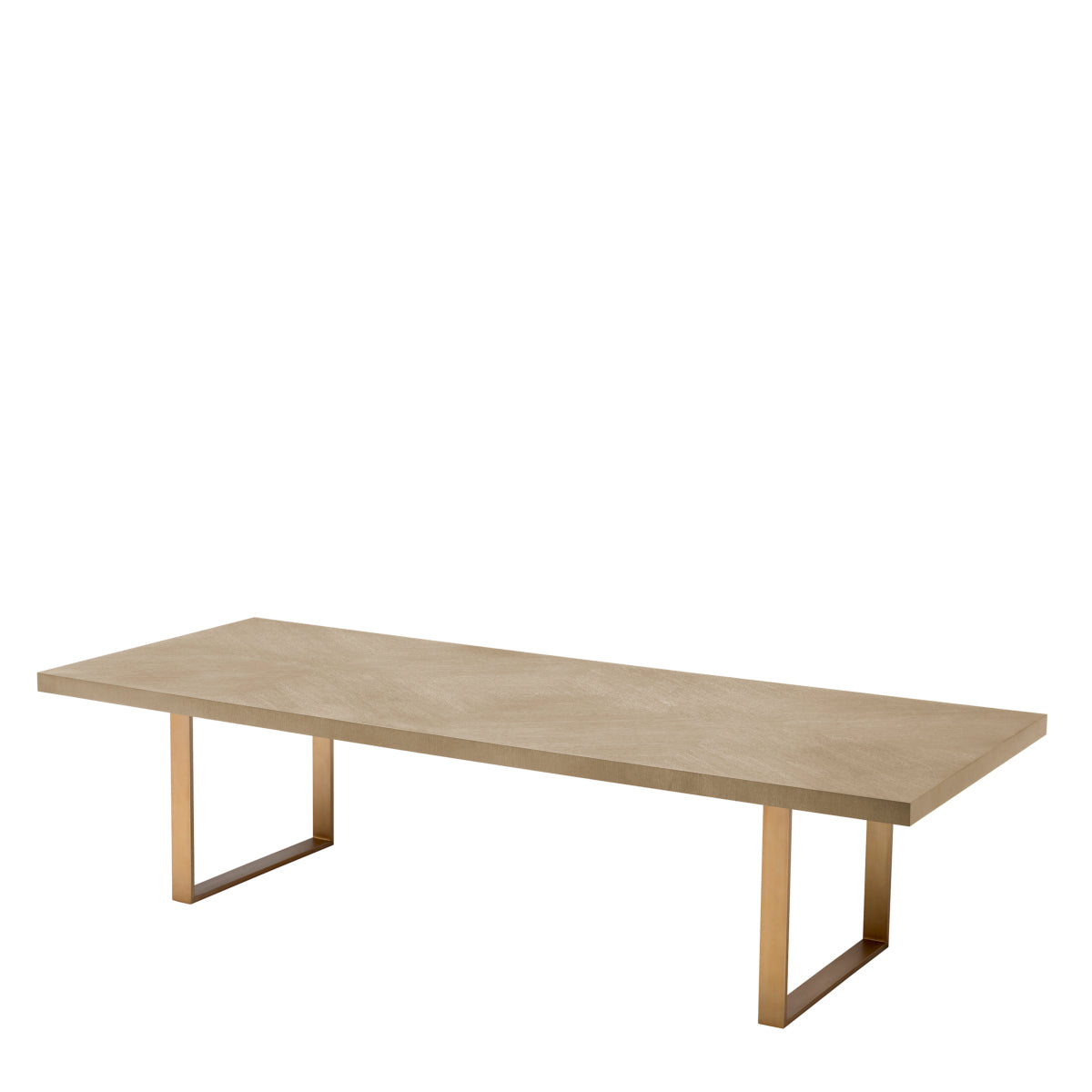 Table de salle à manger en placage chêne blanchi | Eichholtz Remington 300 cm - vue d'ambiance | REMO-HOME