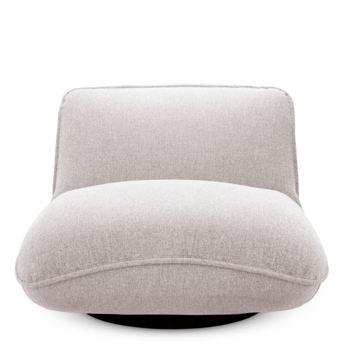 Fauteuil d'extérieur en tissu gris | Eichholtz Relax