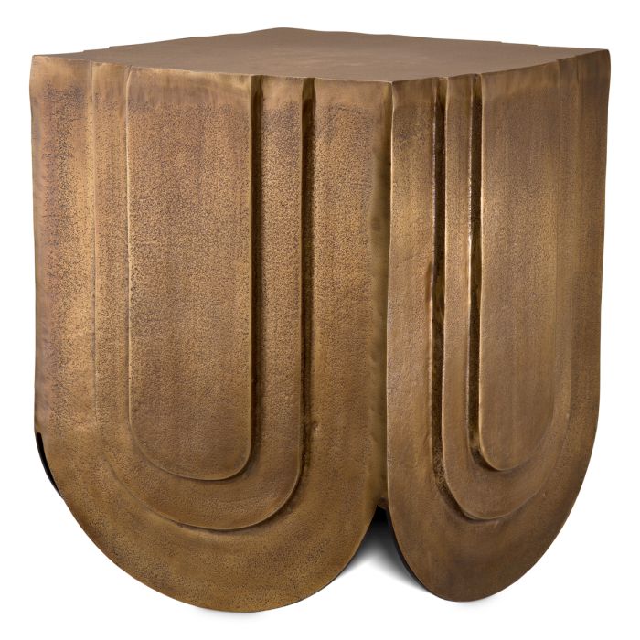 Table d'appoint en laiton doré | Eichholtz Gubbio