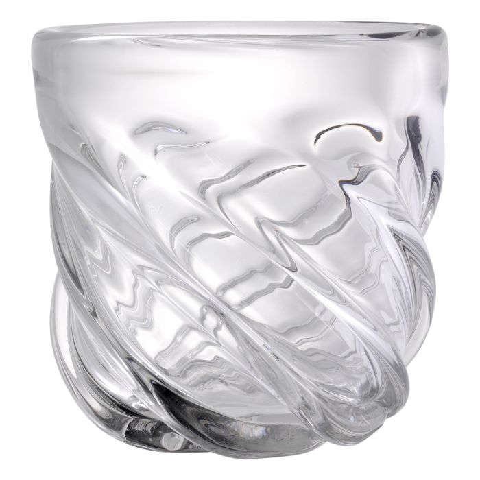 Vase en verre soufflé blanc | Eichholtz Angelito S