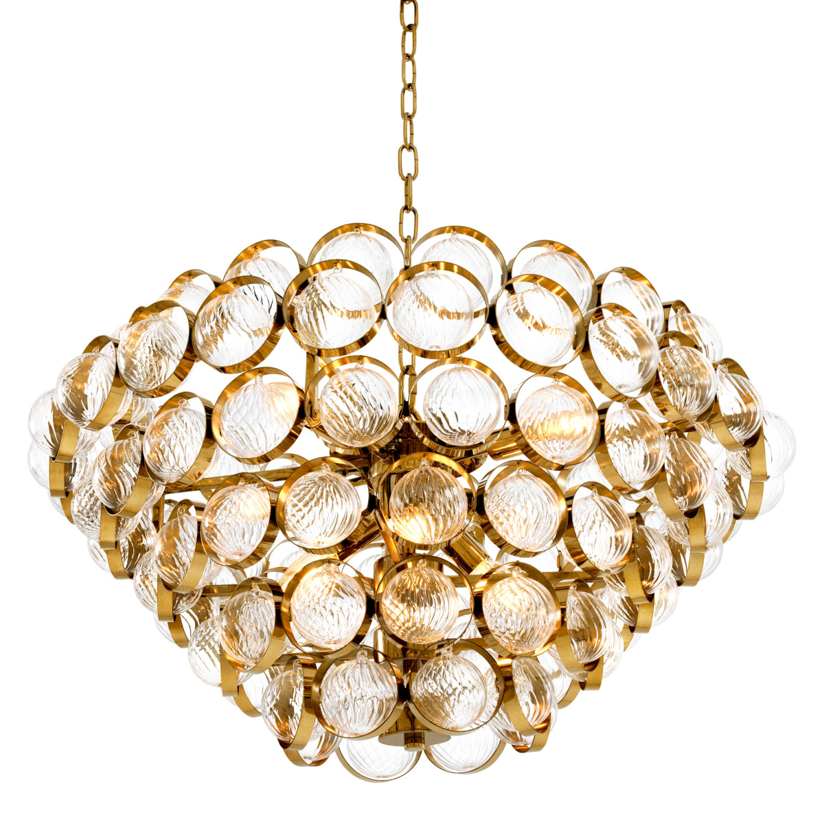 Chandelier en finition dorée | Eichholtz Opera - vue d'ambiance | REMO-HOME