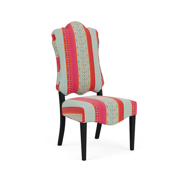 Tissu d'ameublement Pampas Teal Cigarette and Match | Andrew Martin - vue de détail | REMO-HOME