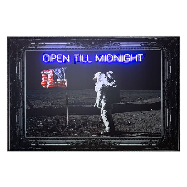 Sculpture néon Open Till Midnight | Andrew Martin - vue principale | REMO-HOME