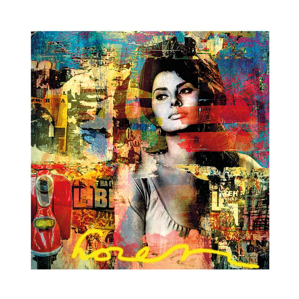 Photographie d'art Sophia Loren | Andrew Martin - vue principale | REMO-HOME