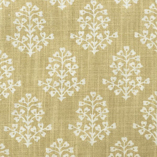 Tissu d'ameublement Sprig Honey | Andrew Martin - vue de détail | REMO-HOME