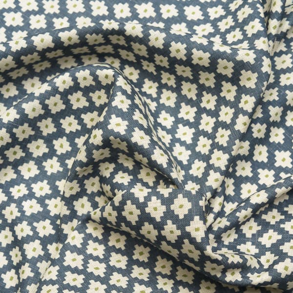Tissu d'ameublement Maze Denim | Andrew Martin - vue de détail | REMO-HOME