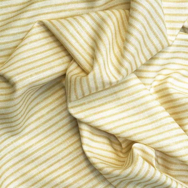 Tissu d'ameublement Picket Honey | Andrew Martin - vue de détail | REMO-HOME