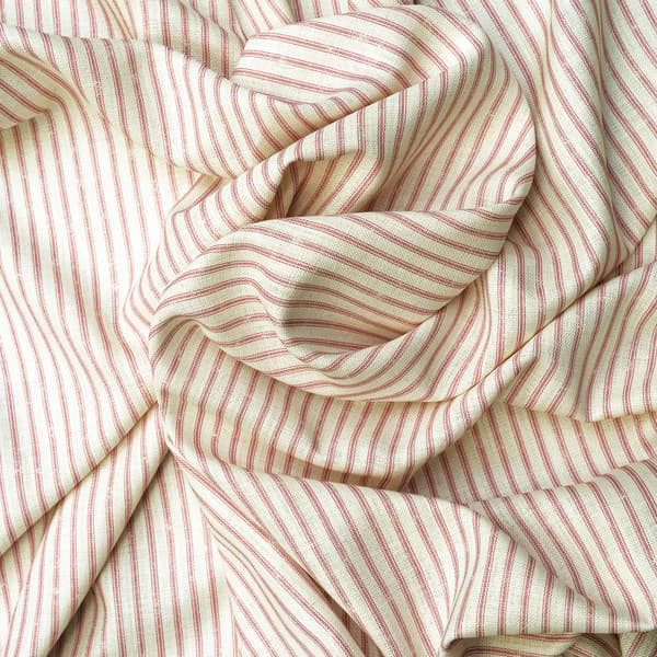 Tissu d'ameublement Picket Pink | Andrew Martin - vue de détail | REMO-HOME
