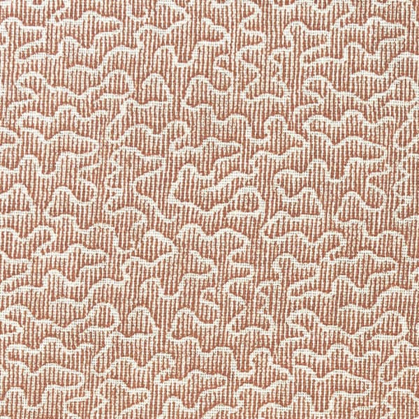 Tissu d'ameublement Pollen Orange | Andrew Martin - vue principale | REMO-HOME