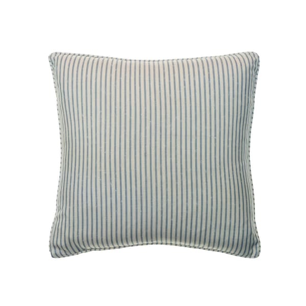 Coussin décoratif Picket Denim Plumes durables | Andrew Martin - vue principale | REMO-HOME