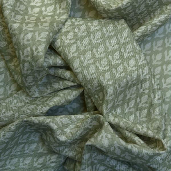 Tissu d'ameublement Bud Fennel | Andrew Martin - vue de détail | REMO-HOME