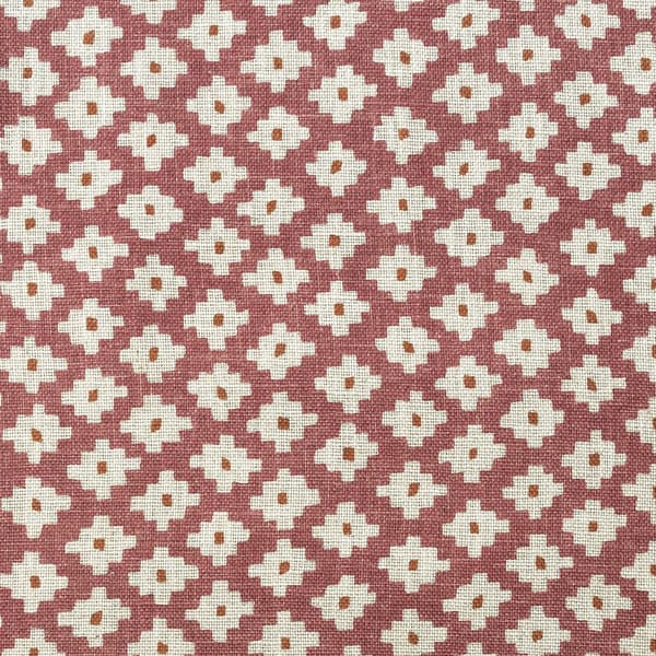 Tissu d'ameublement Maze Pink | Andrew Martin - vue principale | REMO-HOME
